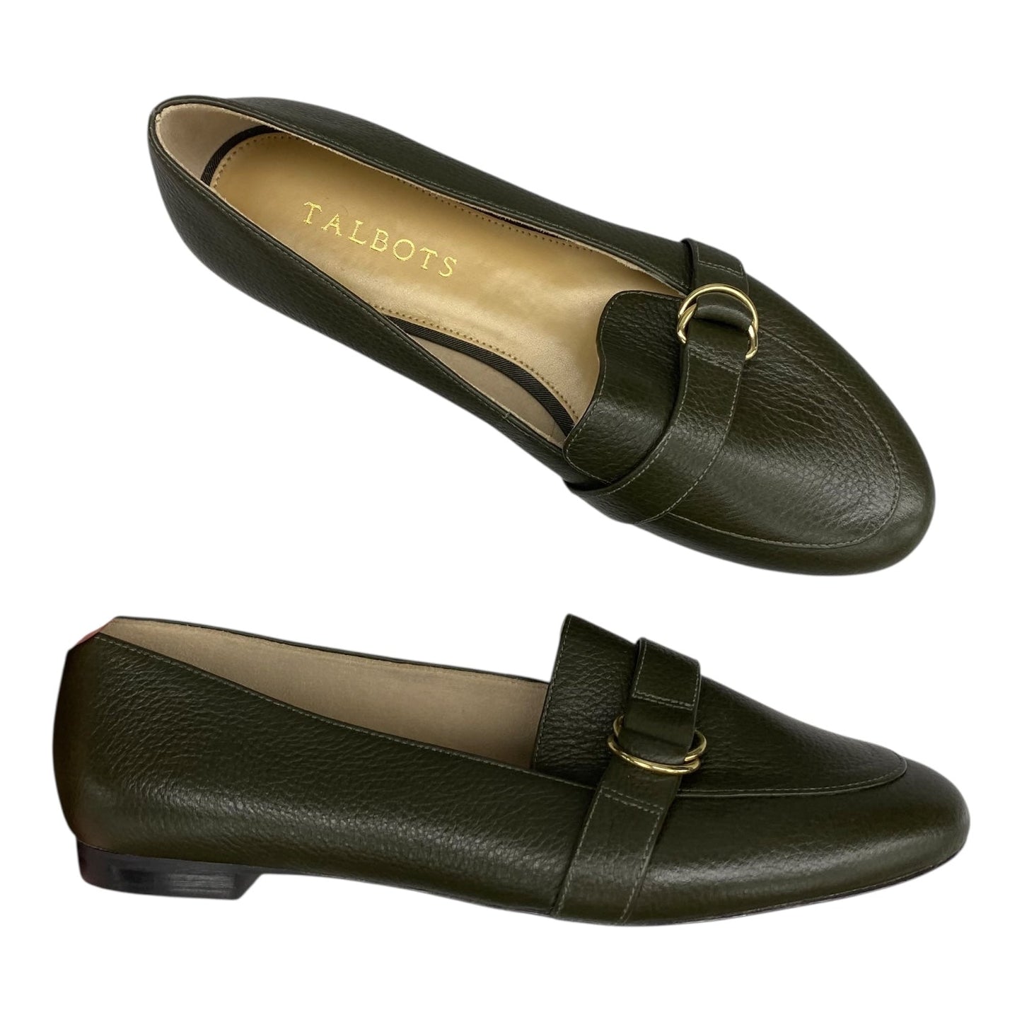 Shoes Flats By Talbots In Green, Size:7.5