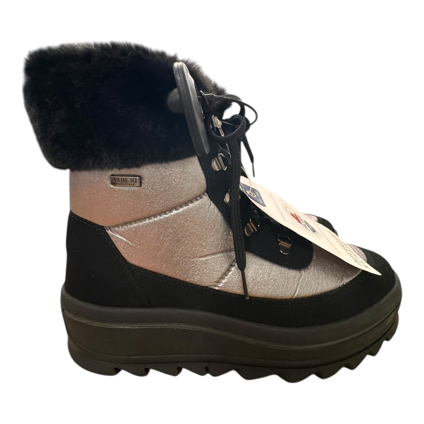 Boots Snow Designer By PAJAR In Silver, Size:11