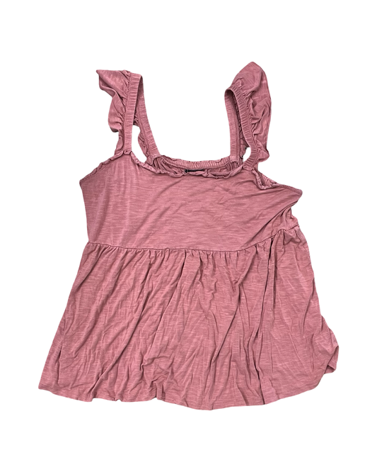 Top Sleeveless By Torrid In Peach, Size:2X