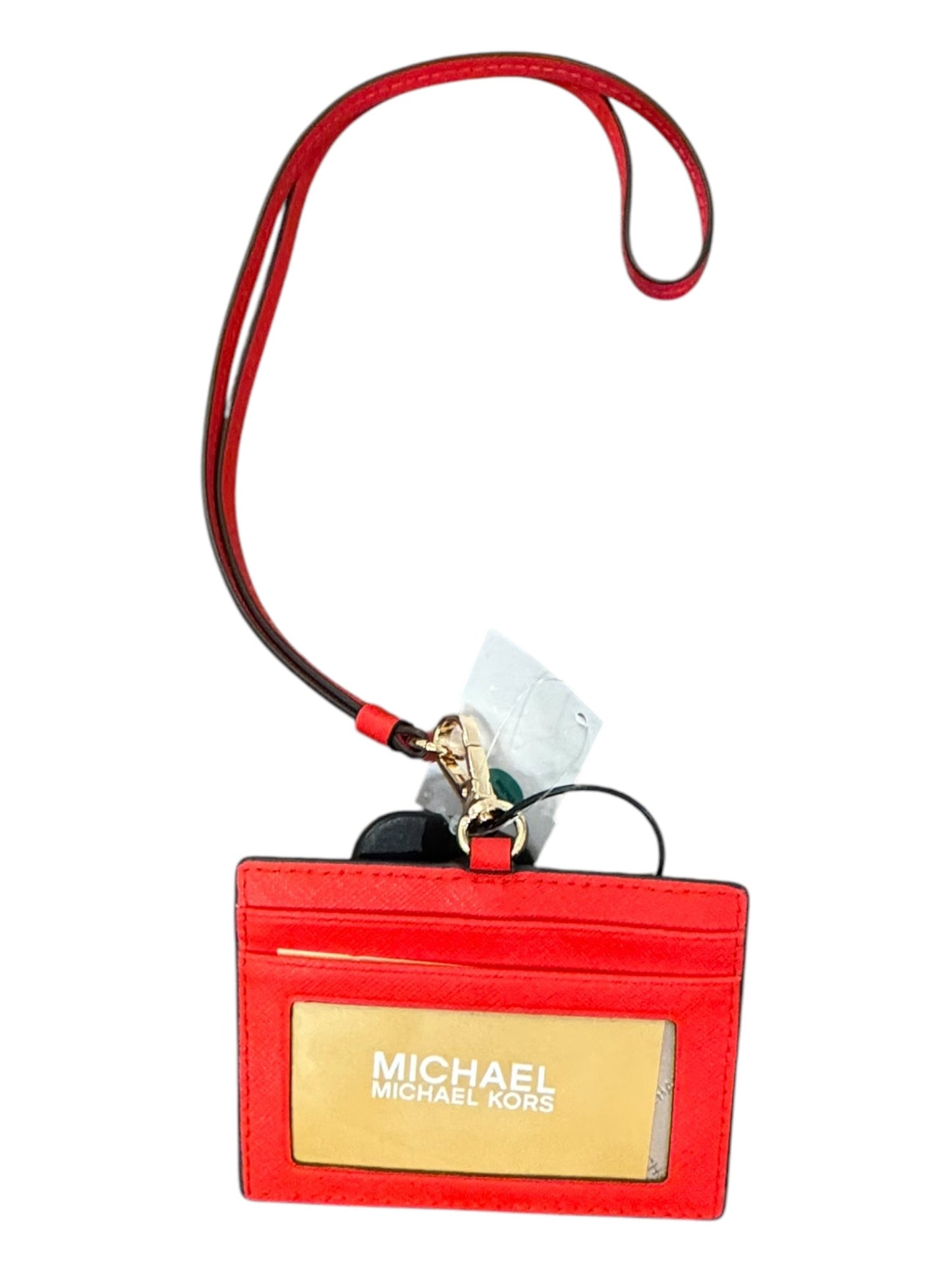 Id/Card Holder Designer By Michael Kors In Orange