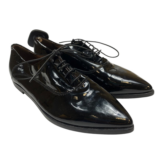 Shoes Flats By Agl In Black, Size:5