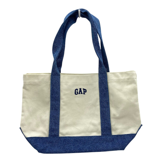 Tote By Gap In Blue & Cream, Size:Small