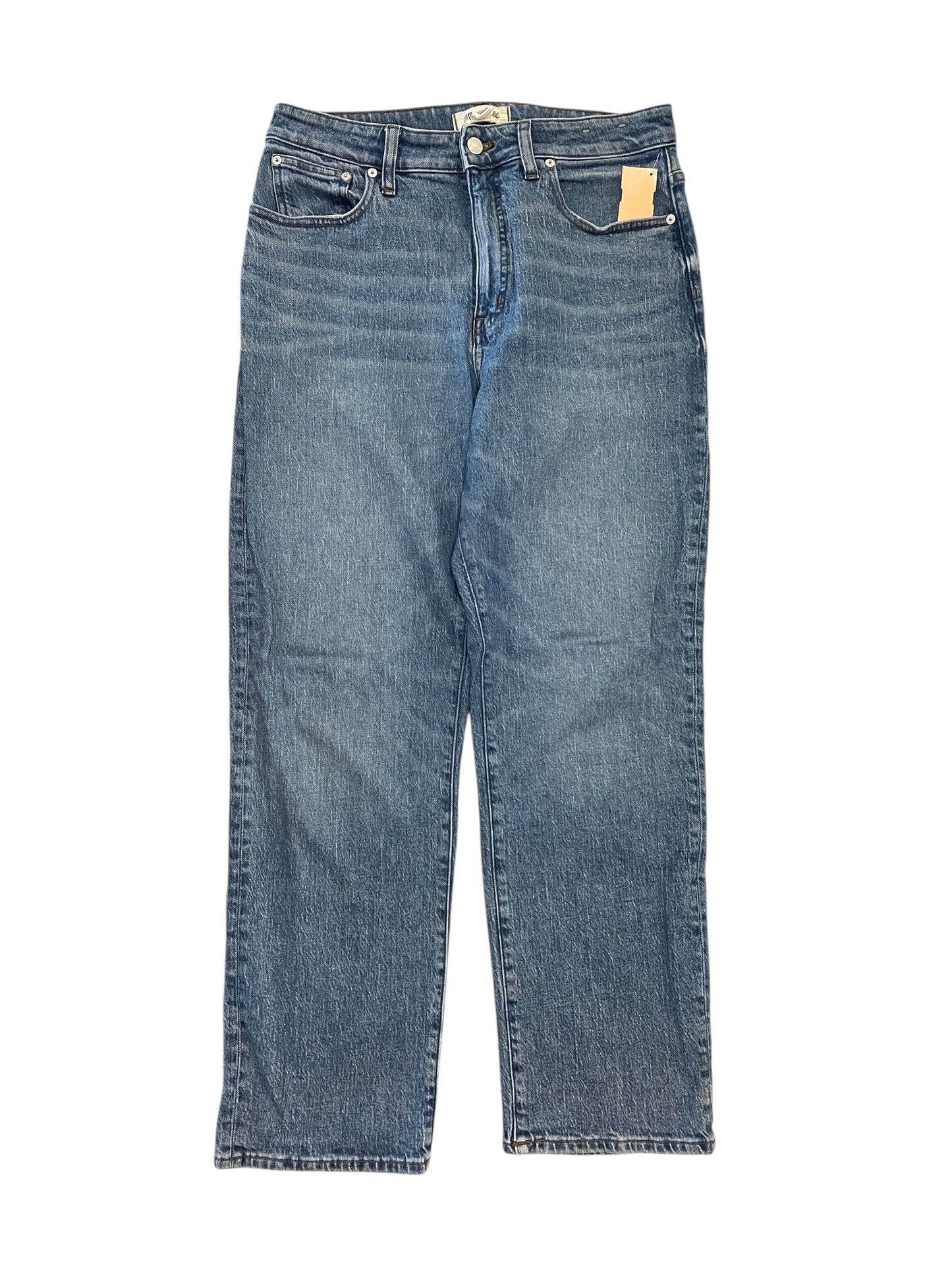 Jeans Boot Cut By Madewell In Blue Denim, Size:10