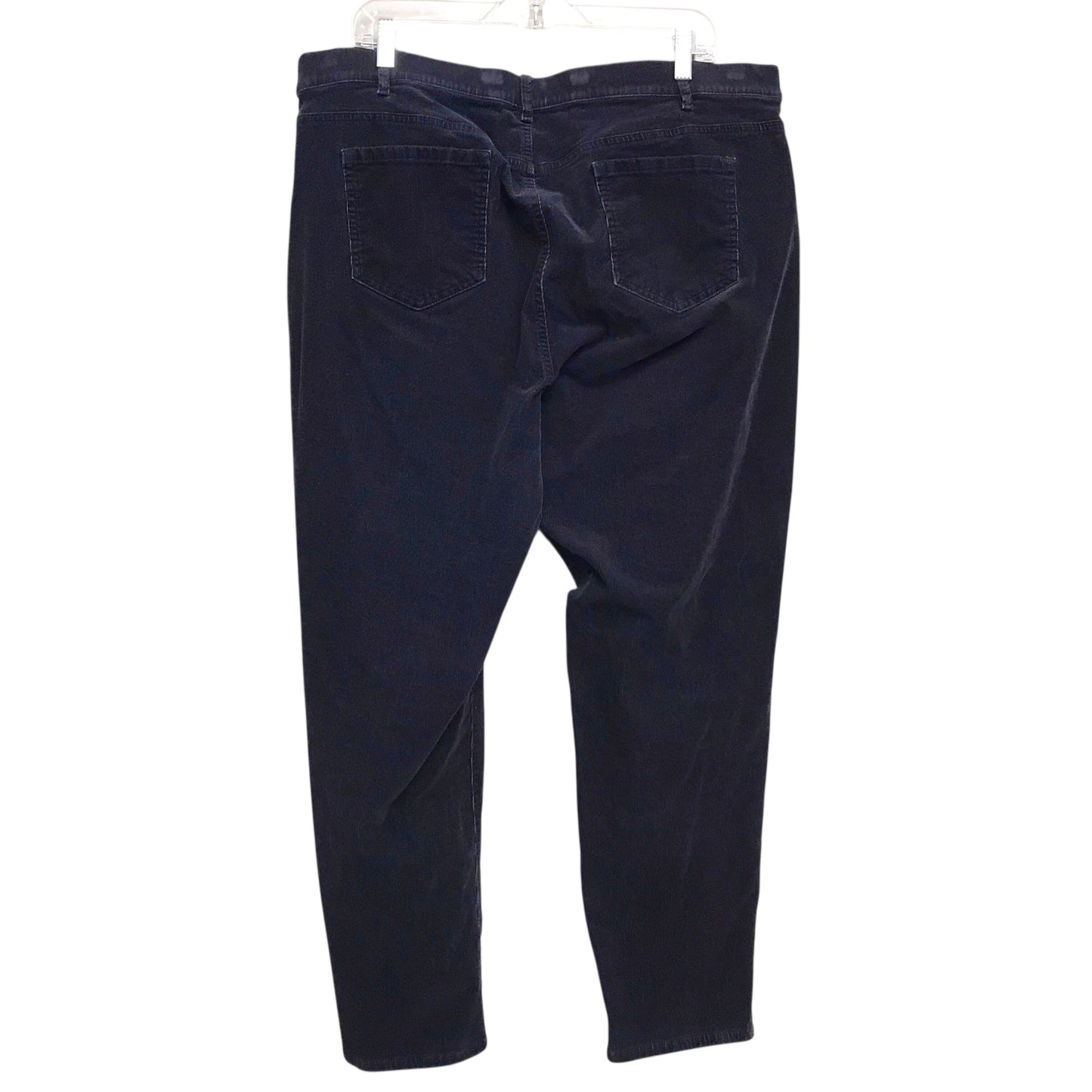 Pants Corduroy By J. Jill In Blue, Size:20