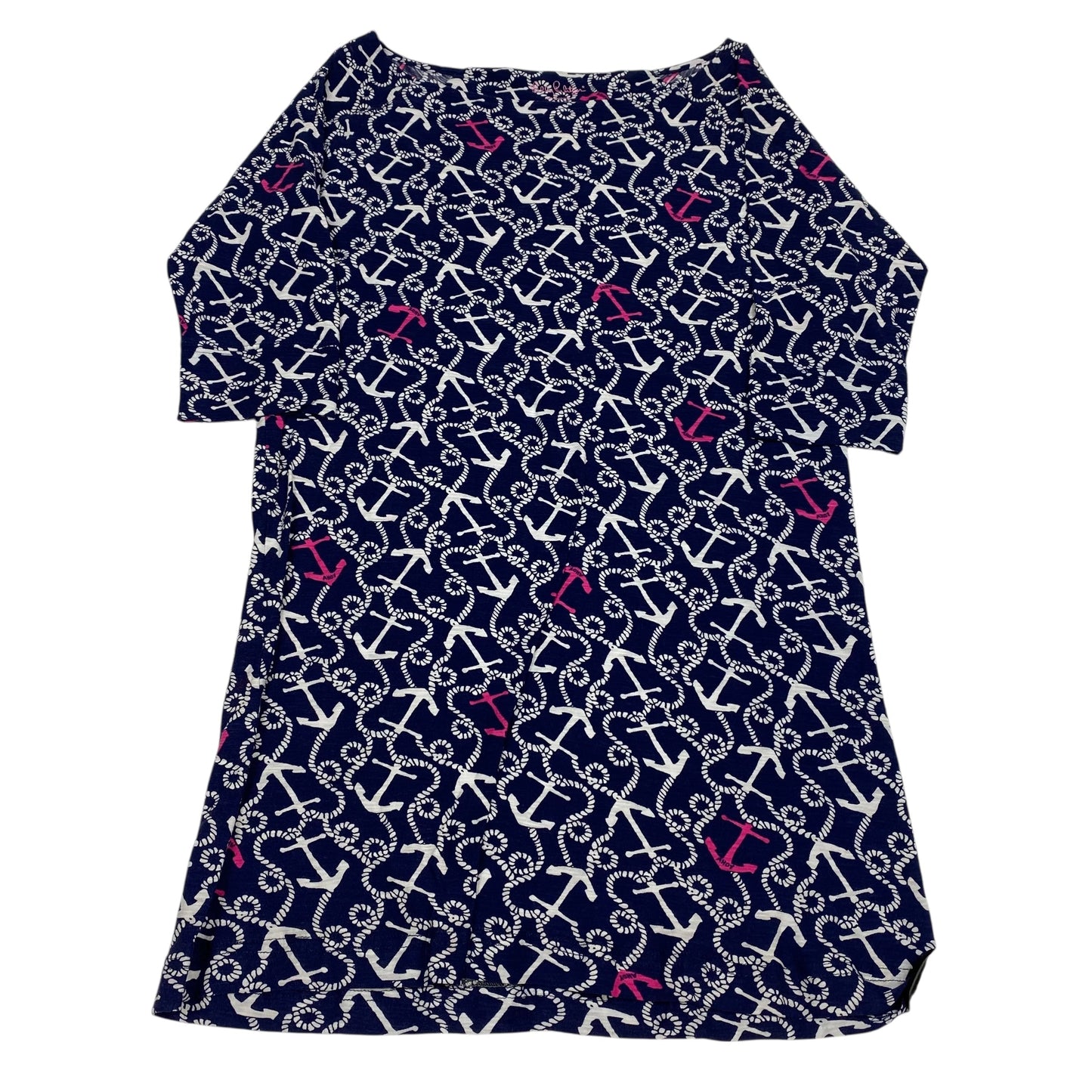 Dress Designer By Lilly Pulitzer In Navy, Size:S