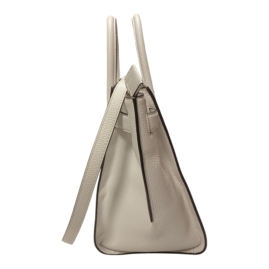 Handbag Designer By Michael Kors In White, Size:Medium