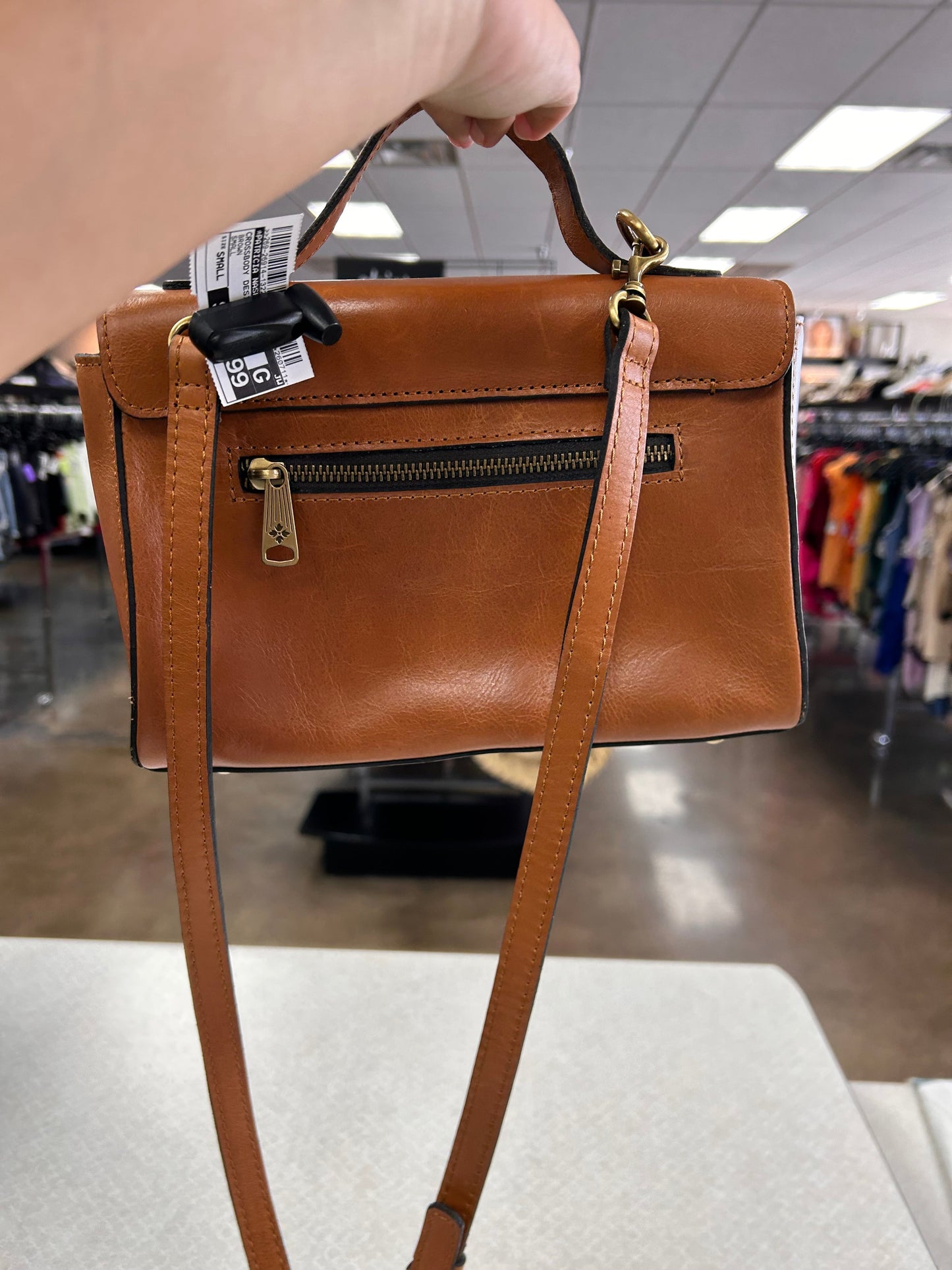 Crossbody Designer By Patricia Nash In Brown, Size:Small