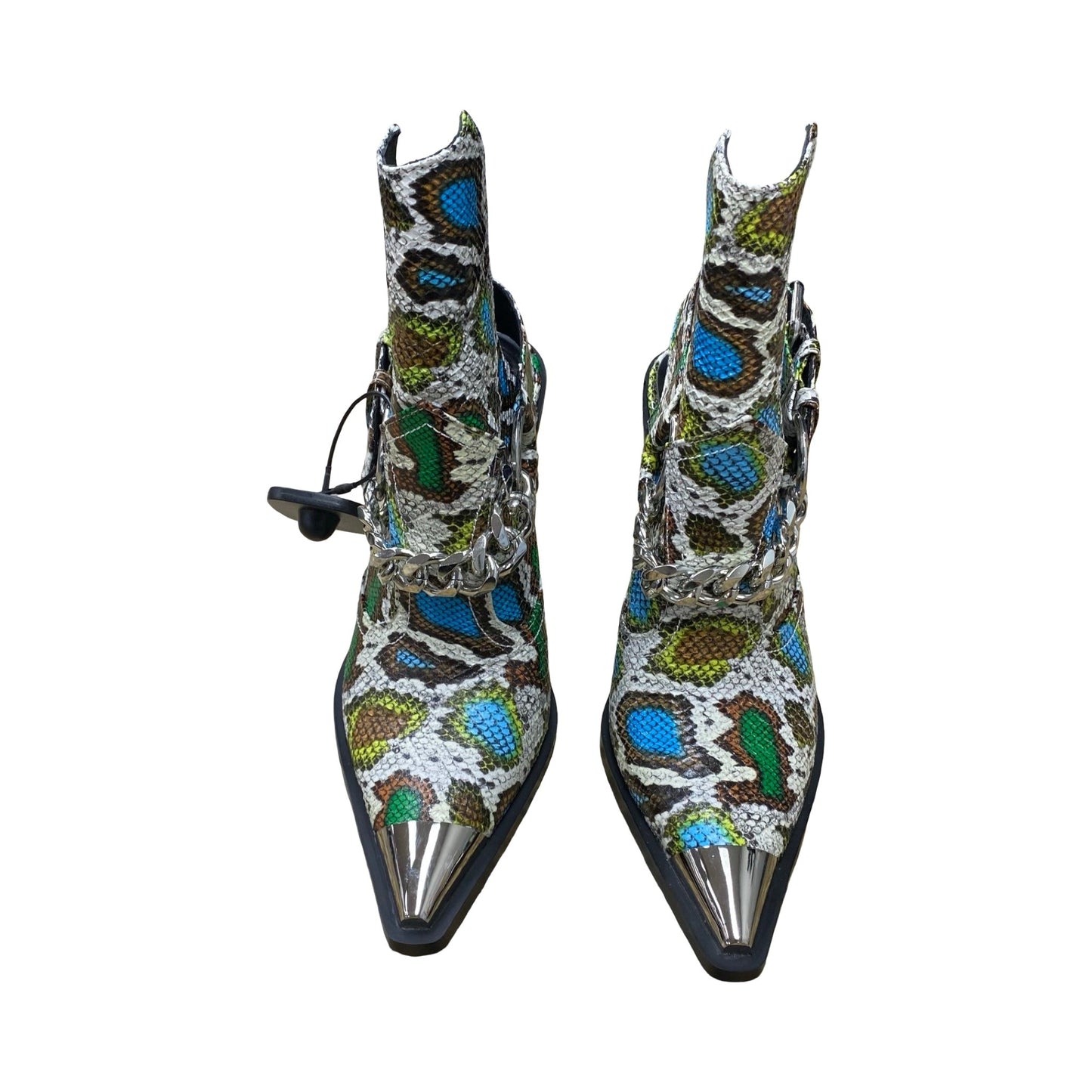 Boots Ankle Heels By Azalea Wang In Multi, Size:6.5