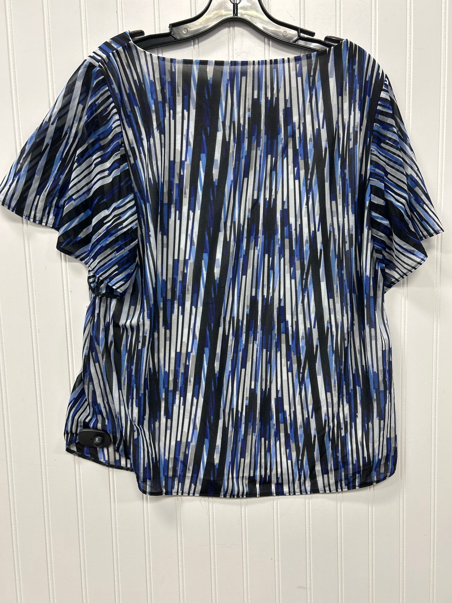 Top Ss By Liz Claiborne In Blue, Size:Xl