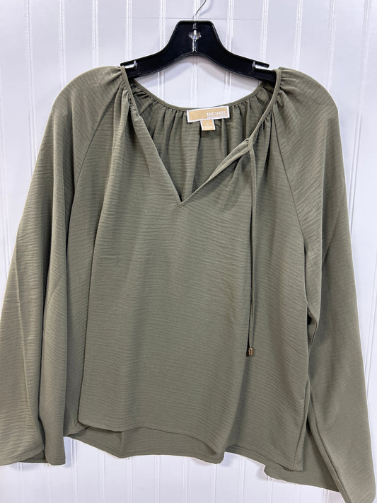 Top Ls By Michael By Michael Kors In Green, Size:M