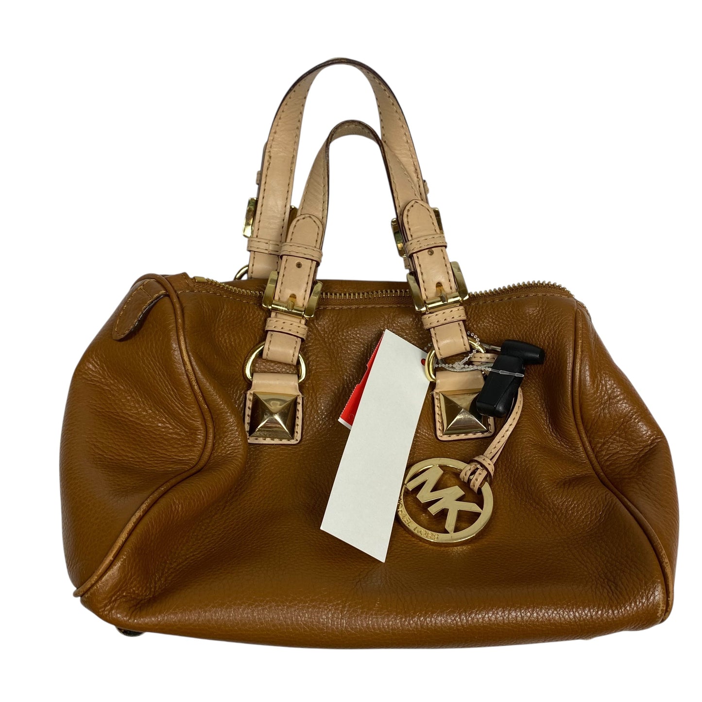Handbag Designer By Michael Kors In Brown, Size:Small
