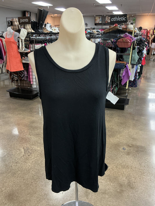 Top Sleeveless Basic By Clothes Mentor In Black, Size:S