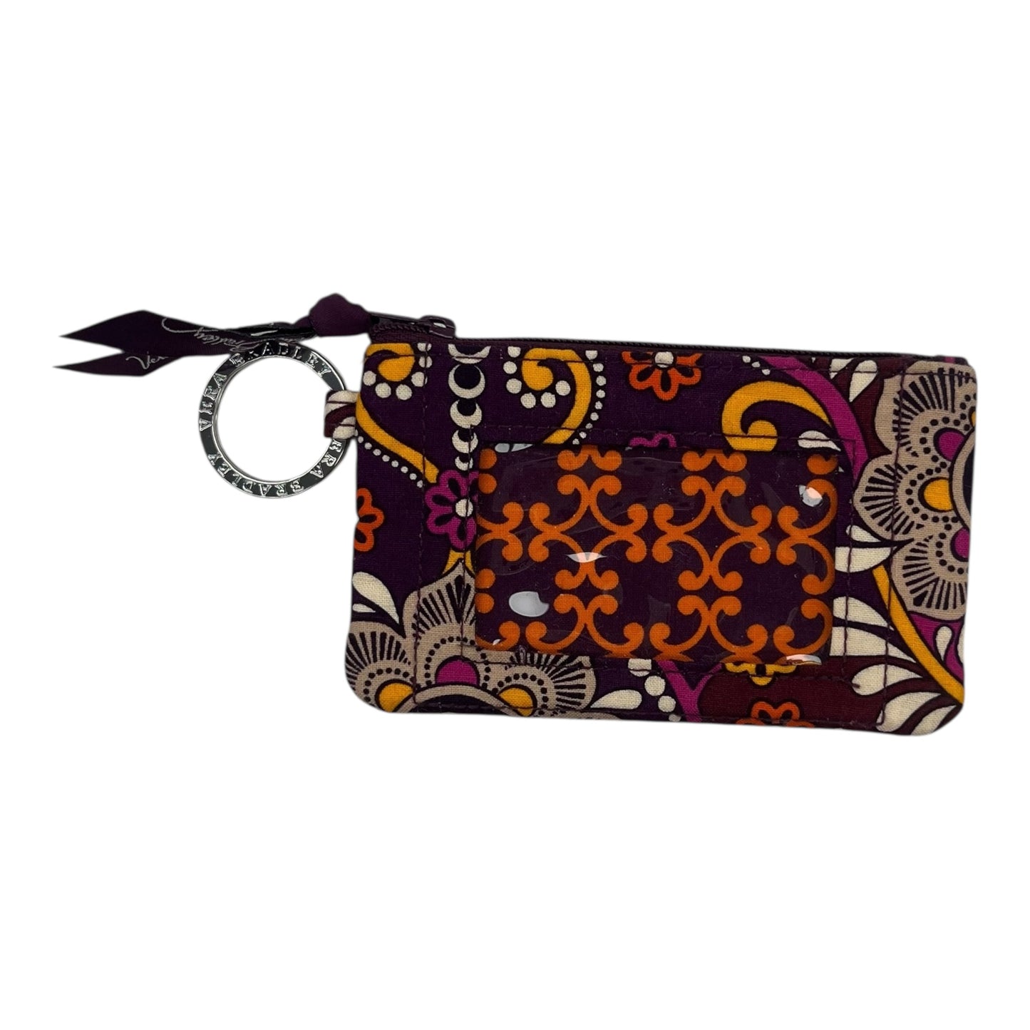 Coin Purse By Vera Bradley In Purple, Size:Small