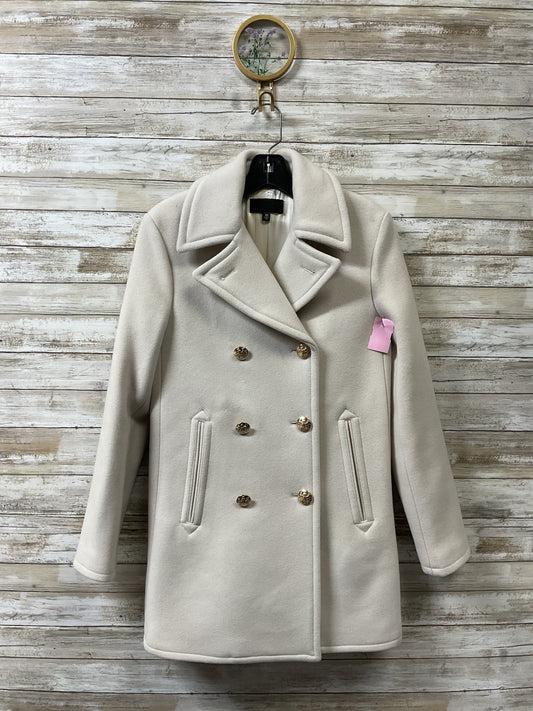 Coat Designer By Nili Lotan In Cream, Size:Xs