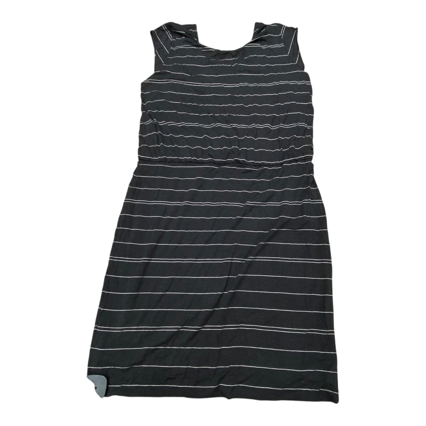Dress Casual Midi By Prana In Striped Pattern, Size:L