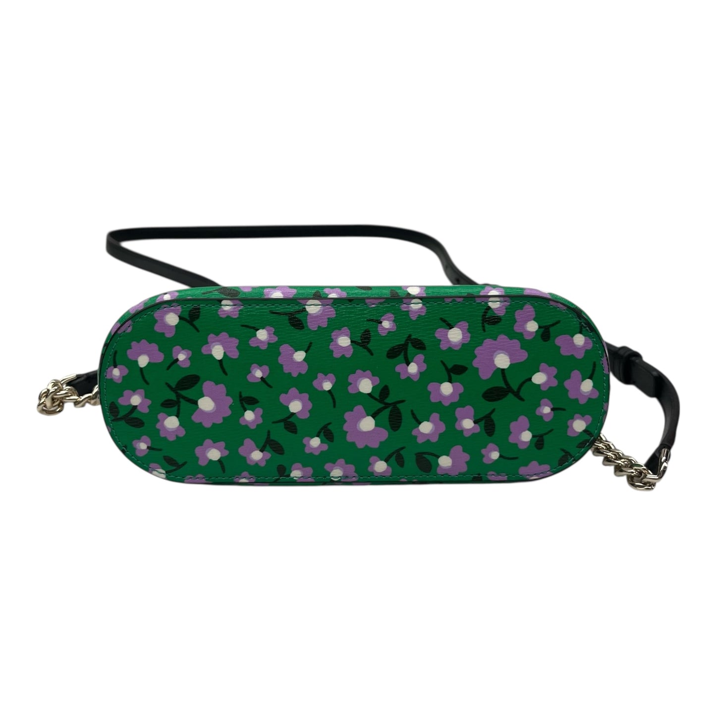 Crossbody Designer By Kate Spade In Floral Print, Size:Small