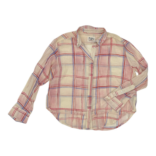Blouse Ls By Holding Horses In Cream & Pink, Size:Xs