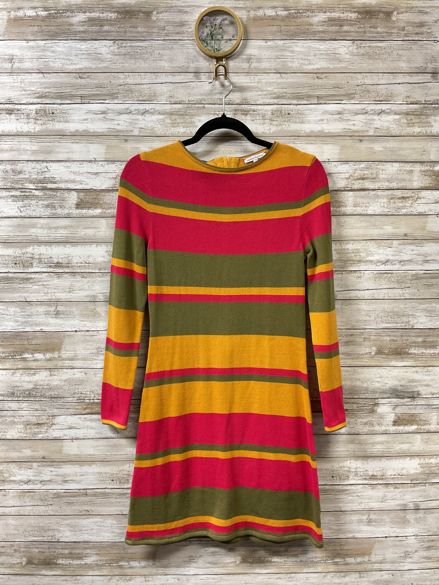 Dress Casual Midi By Clothes Mentor In Striped Pattern, Size:Xs