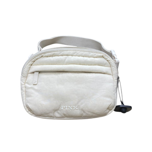 Belt Bag By Pink In Cream, Size:Medium