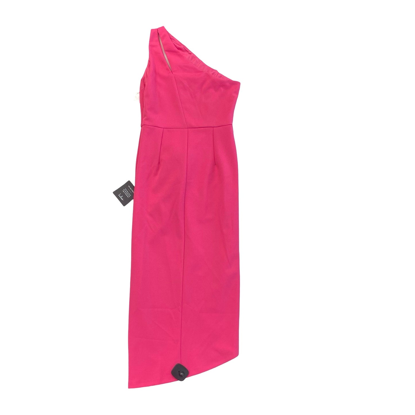 Dress Party Midi By Lulus In Pink, Size:S