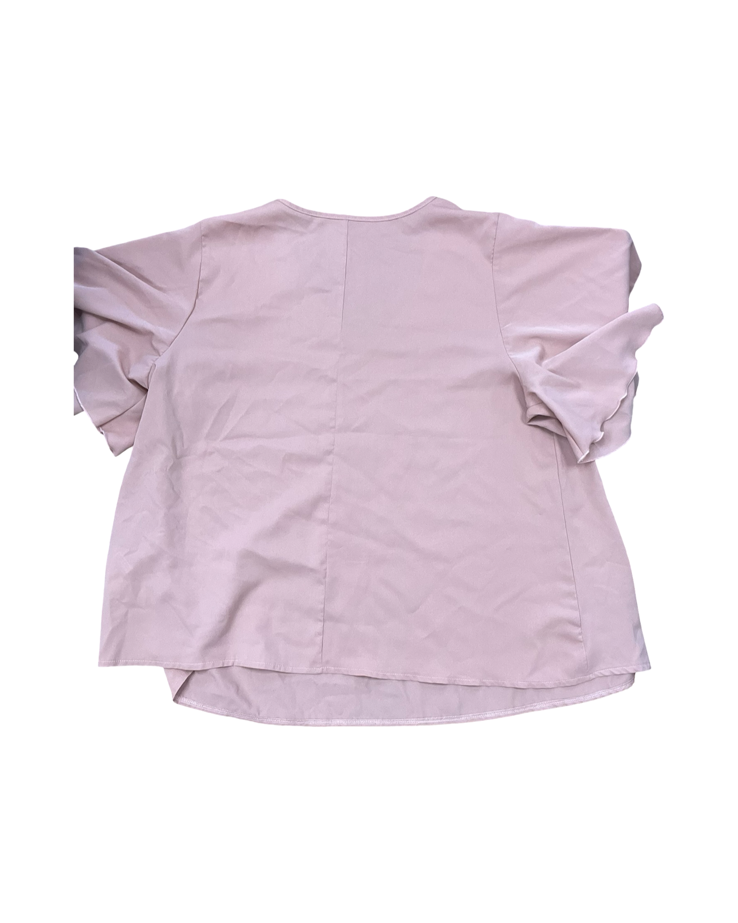 Top Ss By Shein In Peach, Size:2X