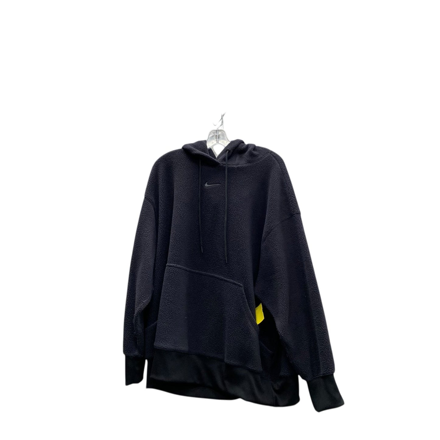 Athletic Top Ls Hoodie By Nike In Black, Size:2X