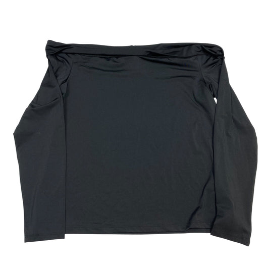 Top Ls Basic By H&M In Black, Size:L