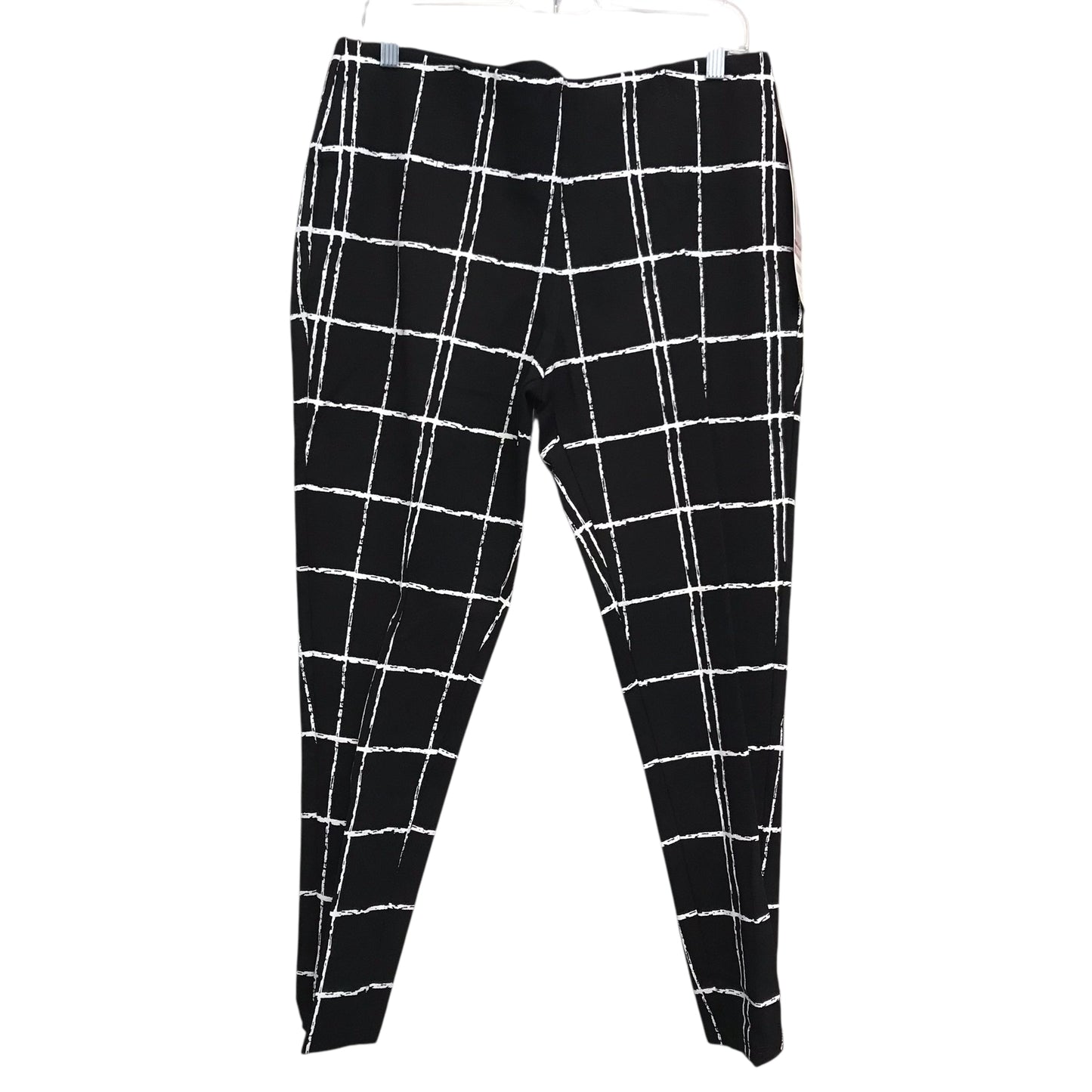 Pants Leggings By Nygard Peter In Black & White, Size:14