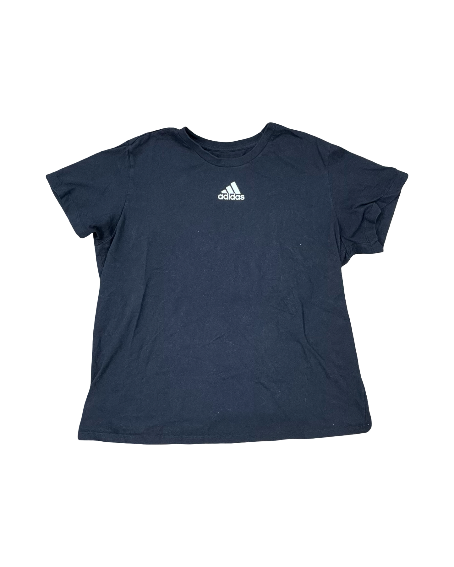 Top Ss By Adidas In Black, Size:Xl
