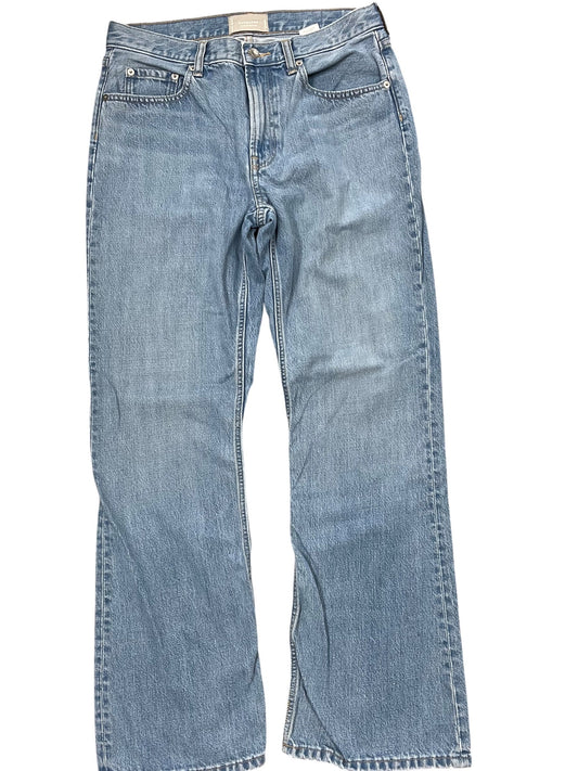 Jeans Boot Cut By Everlane In Blue Denim, Size:8