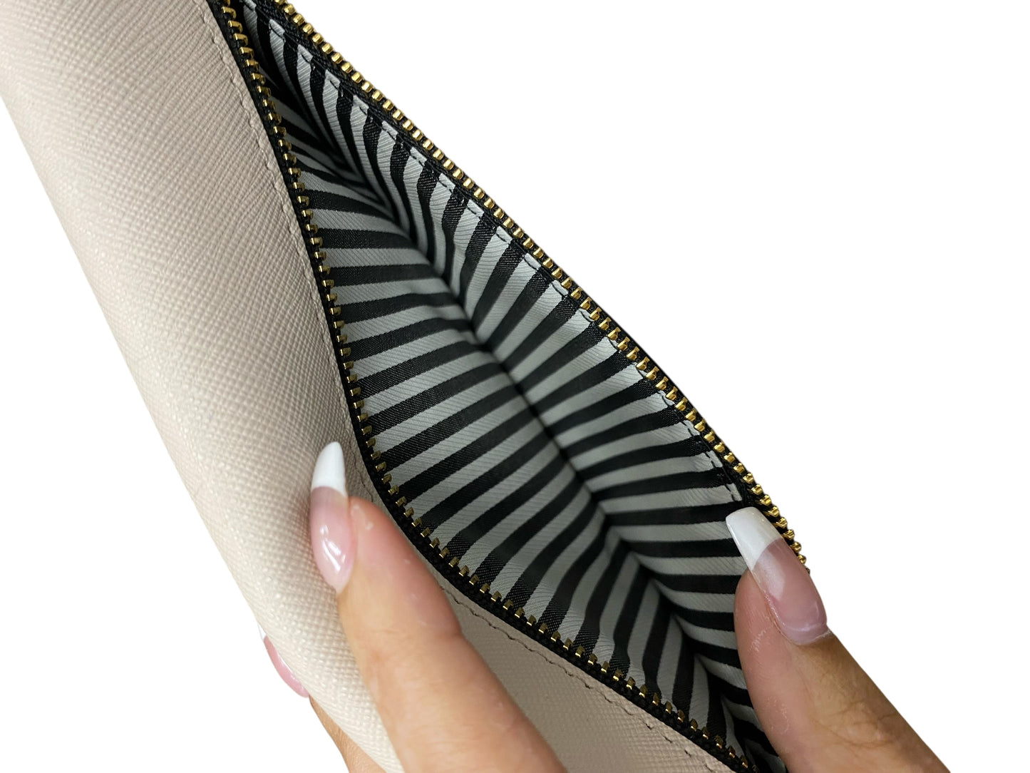 Wallet Designer By Kate Spade In Black & Pink, Size:Large