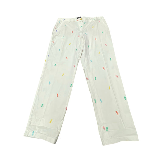 Pants Cropped By Talbots In Multi, Size:14
