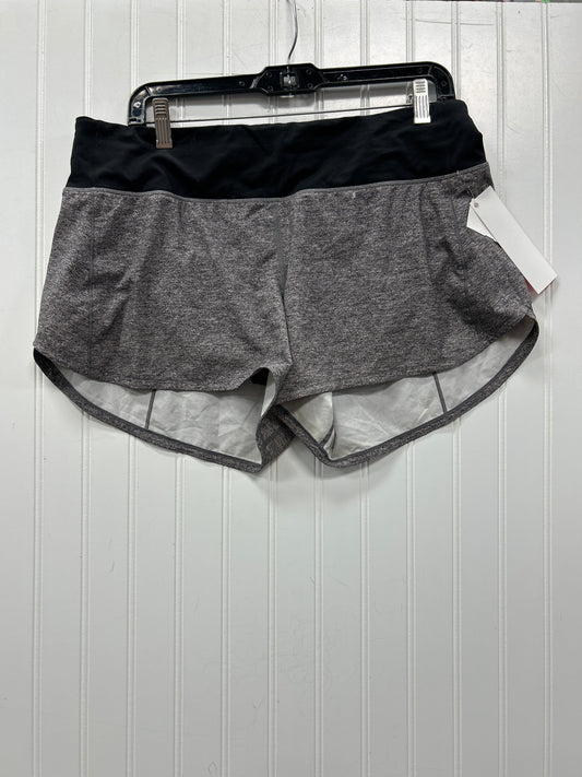 Athletic Shorts By Lululemon In Grey, Size:10