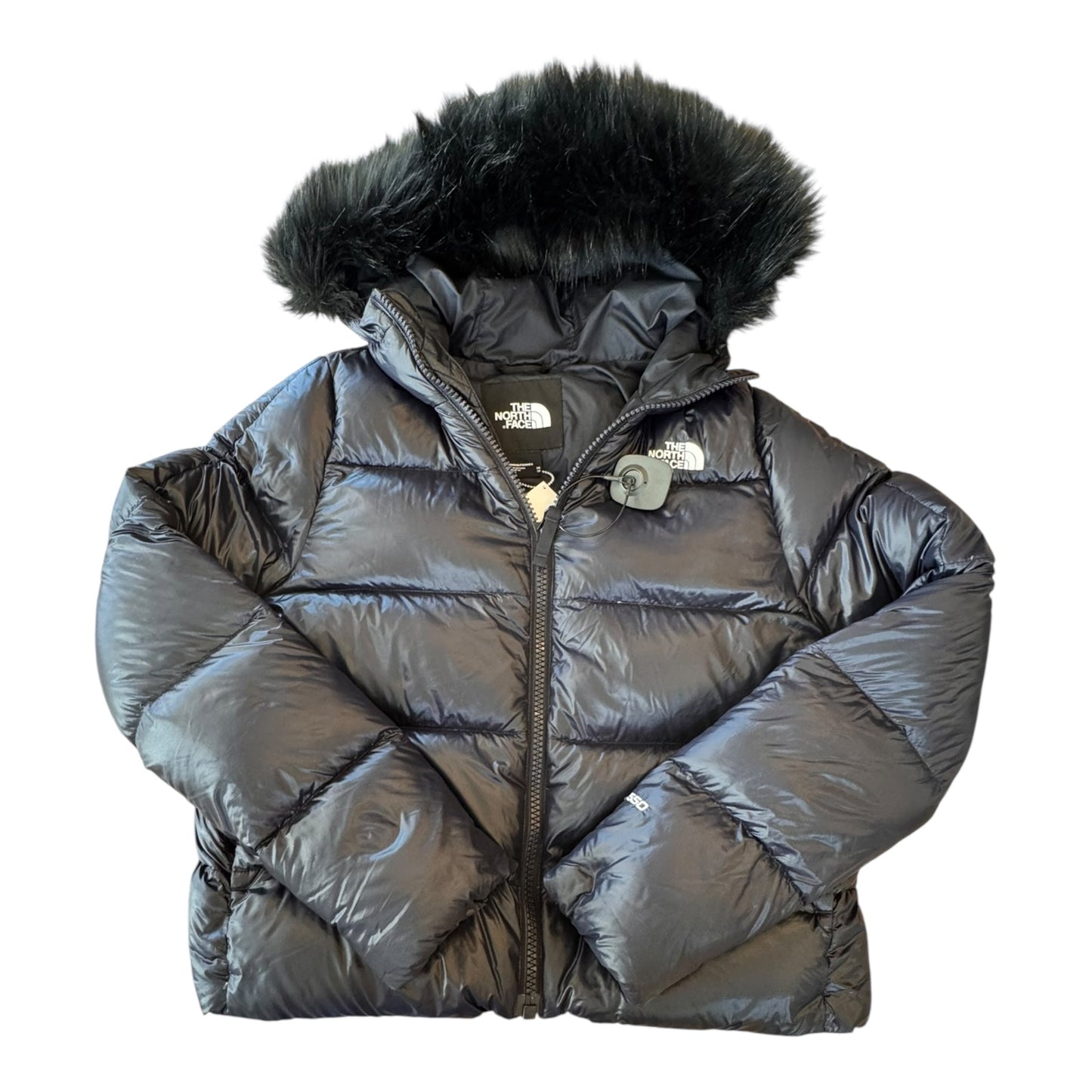 Coat Puffer & Quilted By The North Face In Navy, Size:Xs