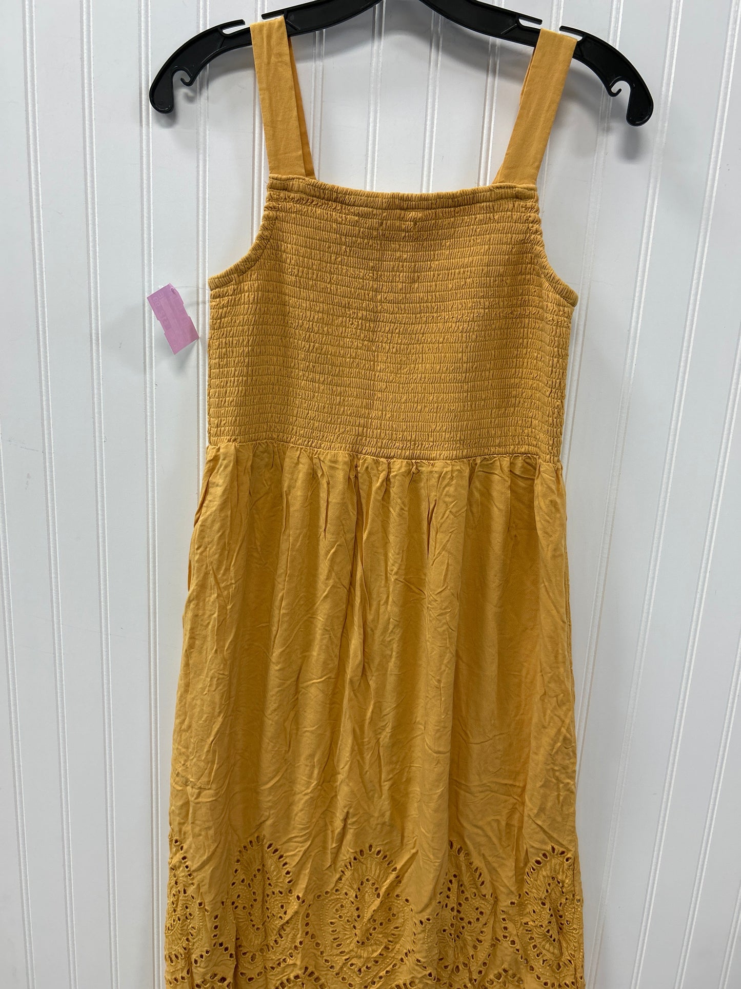 Dress Casual Maxi By Maurices In Yellow, Size:L