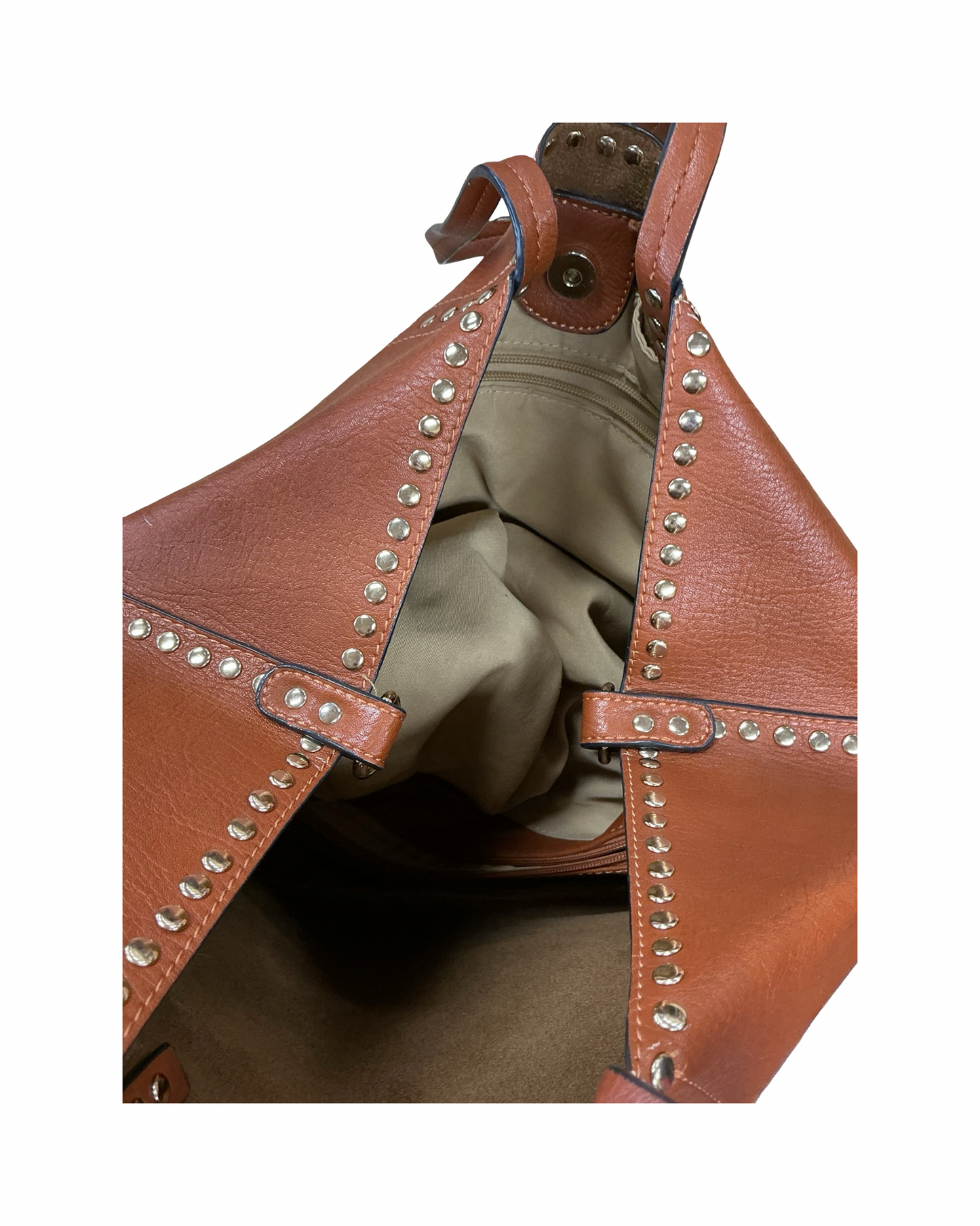 Handbag By Clothes Mentor In Brown, Size:Large