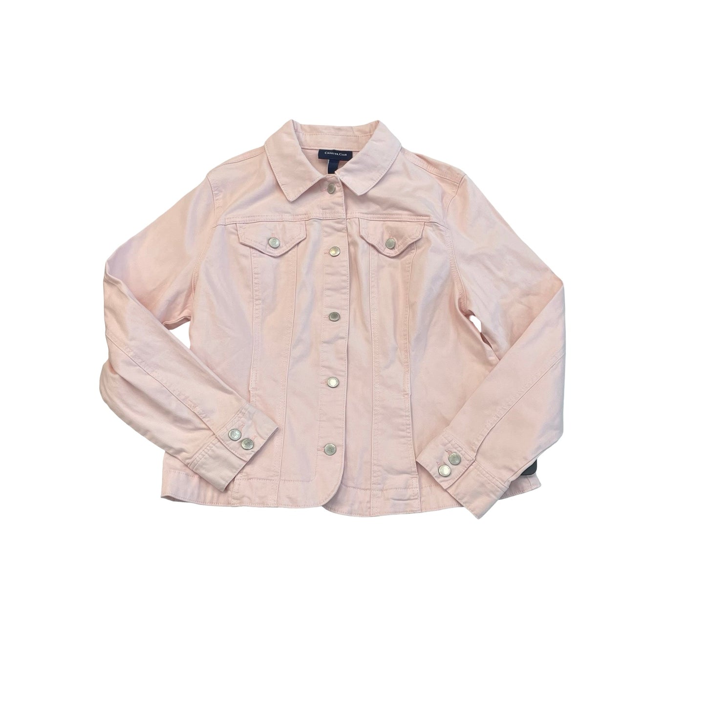 Blazer By Charter Club In Pink, Size:Xl