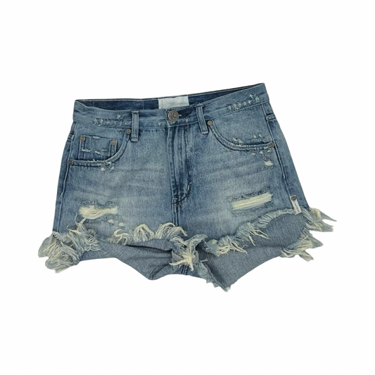 Shorts By Clothes Mentor In Blue Denim, Size:2