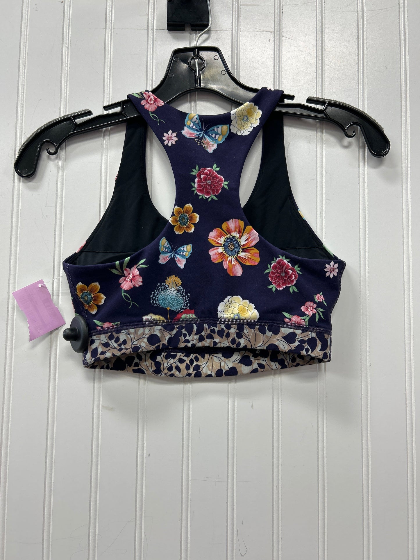 Athletic Bra By Johnny Was In Purple, Size:Xs