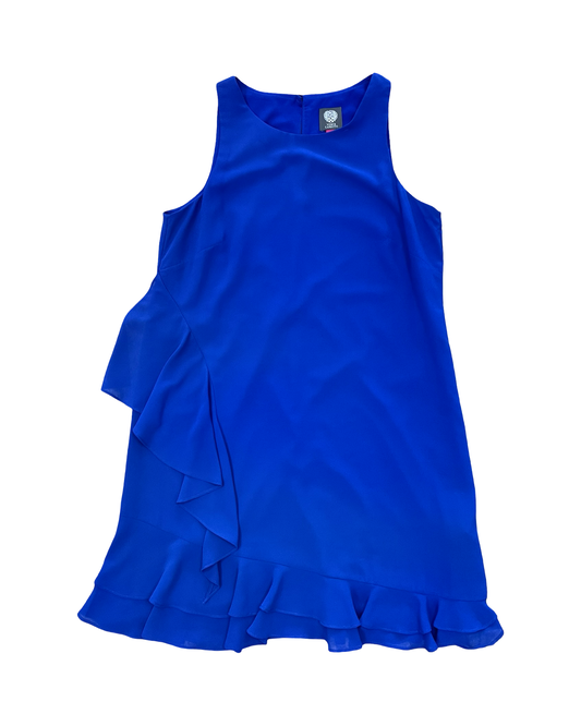 Dress Party Midi By Vince Camuto In Blue, Size:12