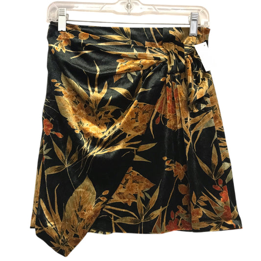 Skirt Maxi By Zara Basic In Floral Print, Size:6