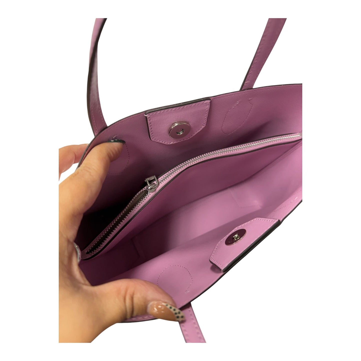 Handbag Designer By Kate Spade In Purple, Size:Small
