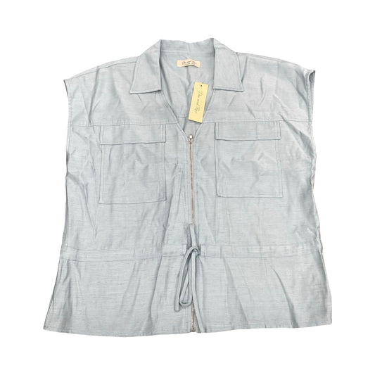 Top Sleeveless By Doe & Rae In Blue, Size:M