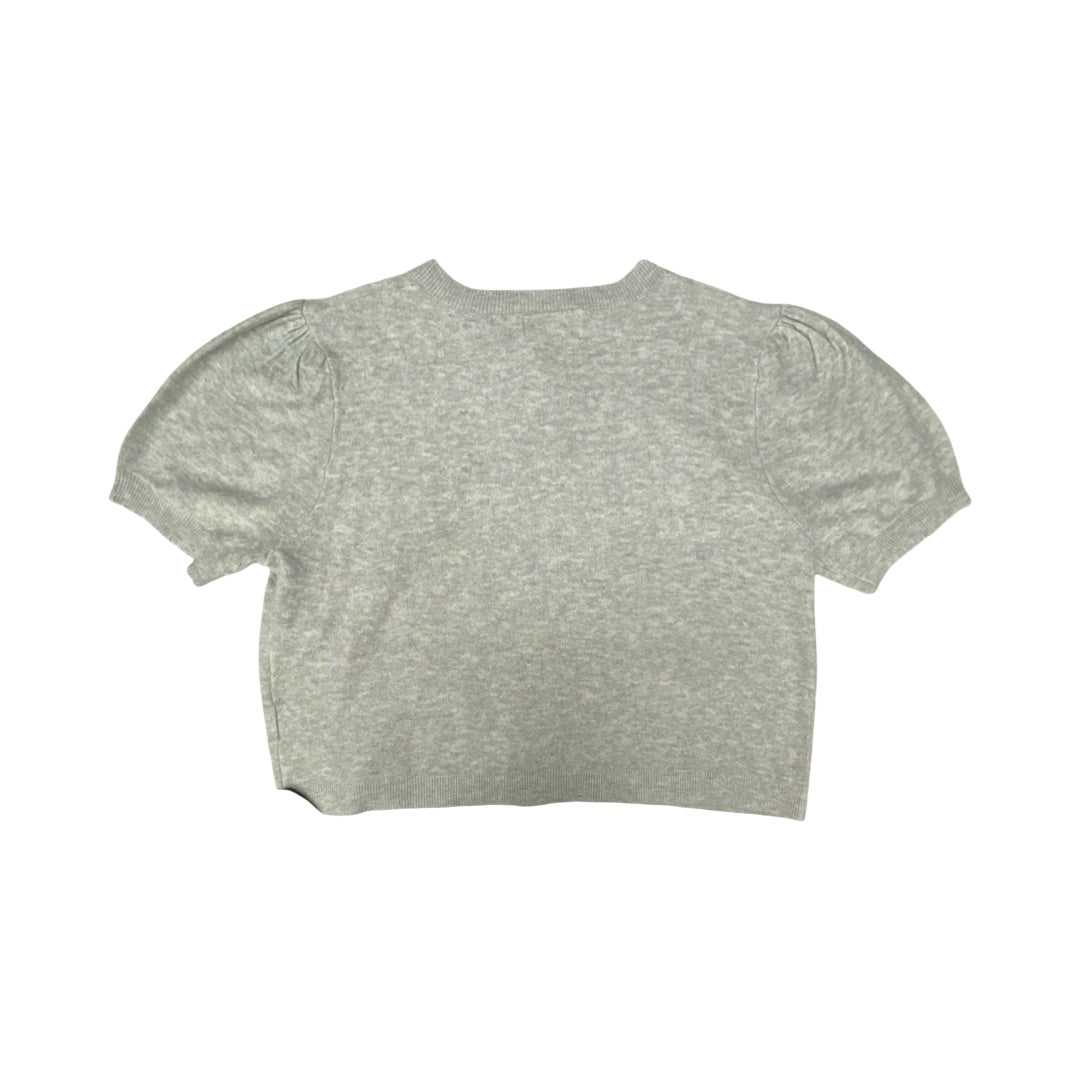 Sweater Cardigan By Jessica Simpson In Grey, Size:Xl