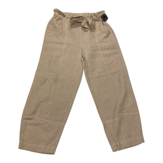 Pants Designer By Eileen Fisher In Tan, Size:Xsp