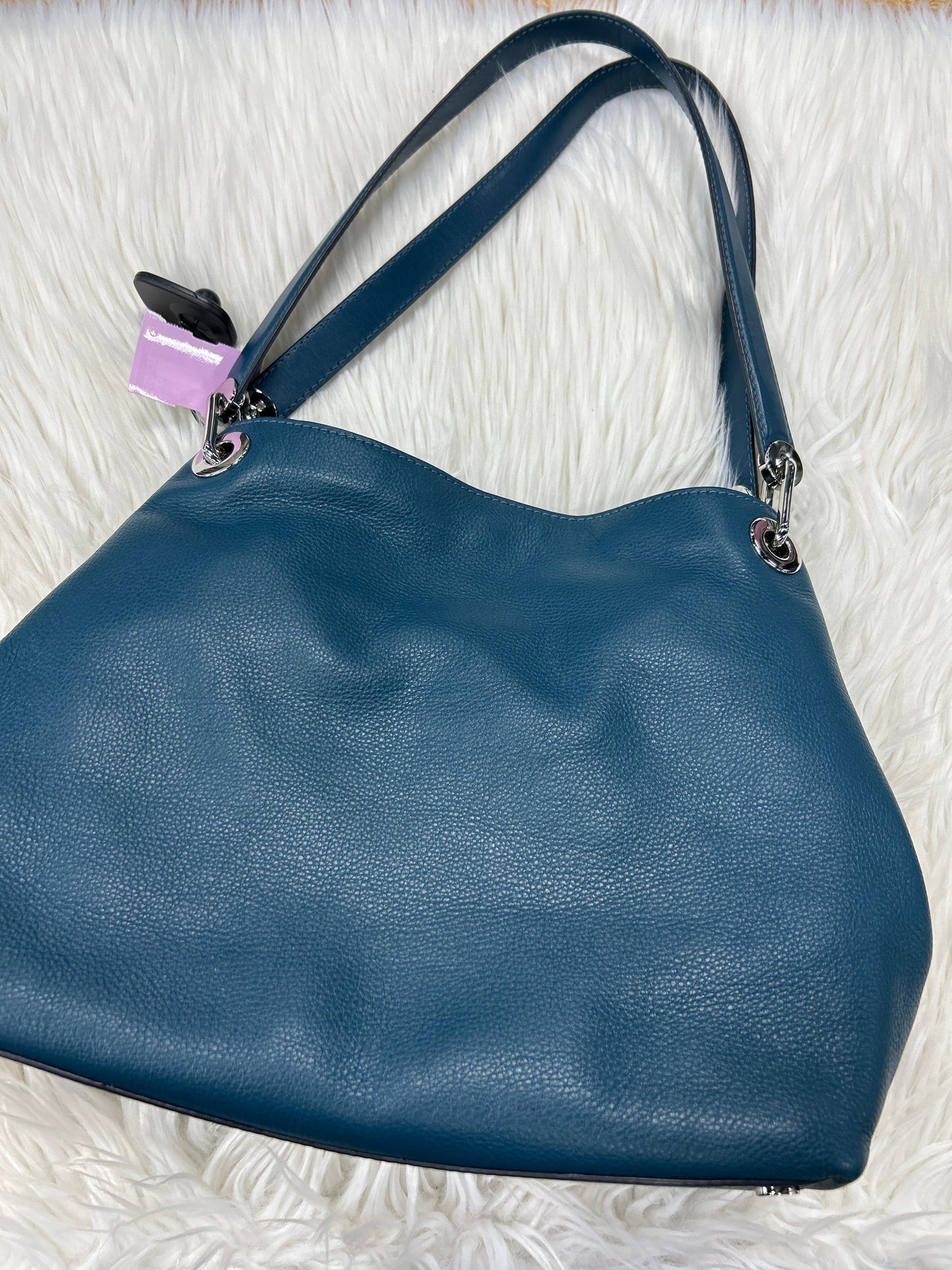Handbag Designer By Michael Kors In Blue, Size:Medium