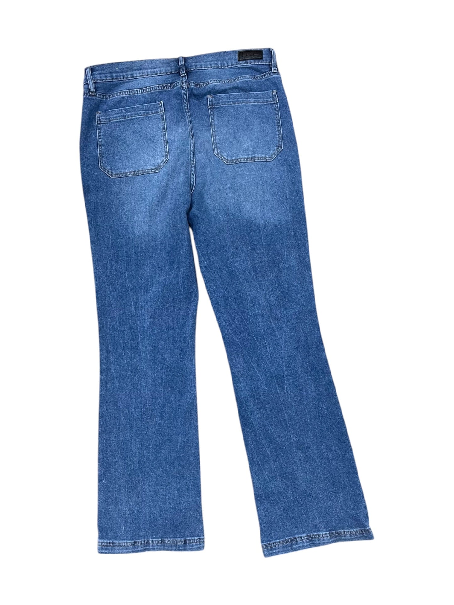 Jeans Boot Cut By Nicole By Nicole Miller In Blue Denim, Size:12
