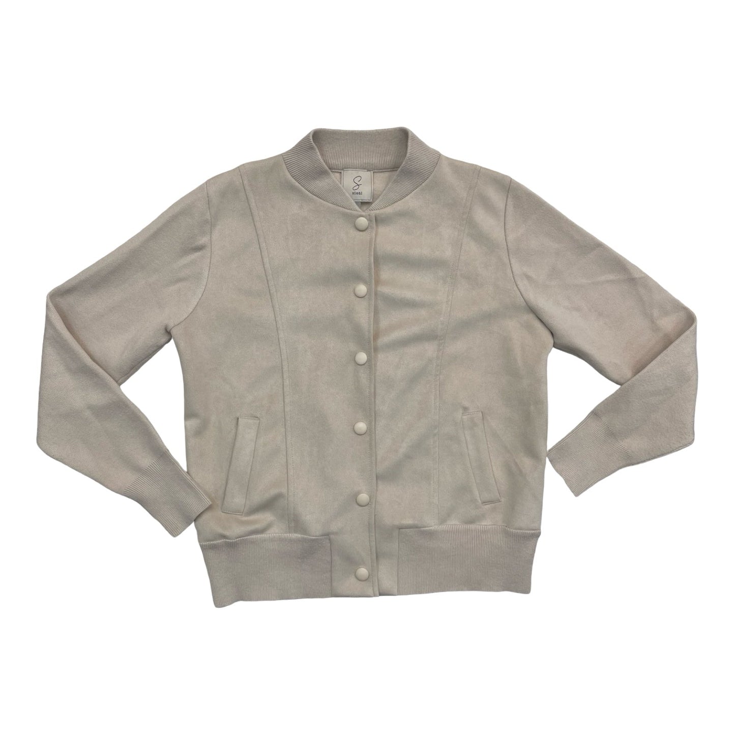 Blazer By Sioni In Cream, Size:L