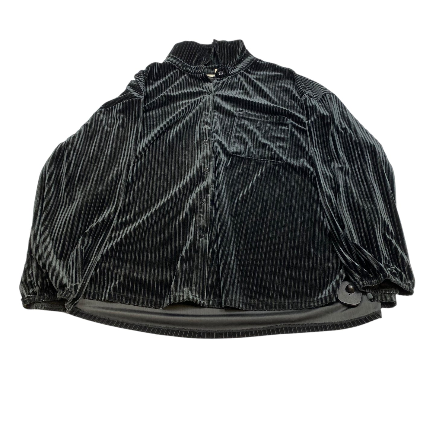 Top Ls By Terra & Sky In Black, Size:2X