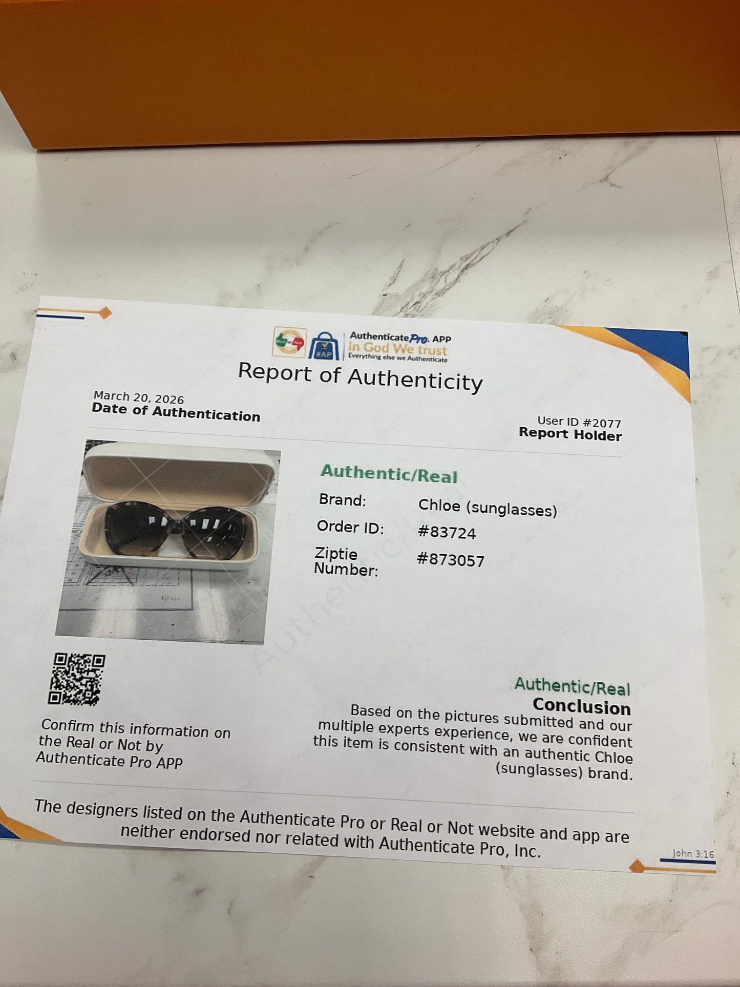 Sunglasses Luxury Designer By Chloe